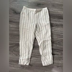 ❤️Banana republic size 8 striped women’s pants